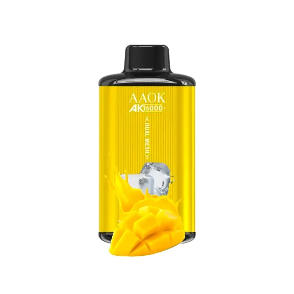 Aaok 16000 Puff Mango ice Çift Bobinli