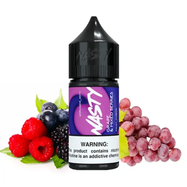 nasty juice grape mixed berries salt likit