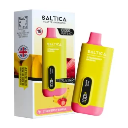 saltica 10000 puff strawberry banana