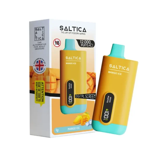 Saltica 12000 Puff Kutulu Mango ice