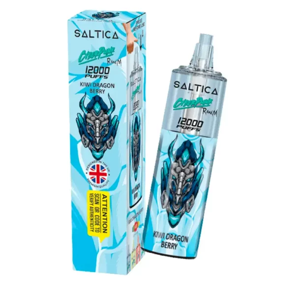 saltica 12000 puff kiwi dragon berry