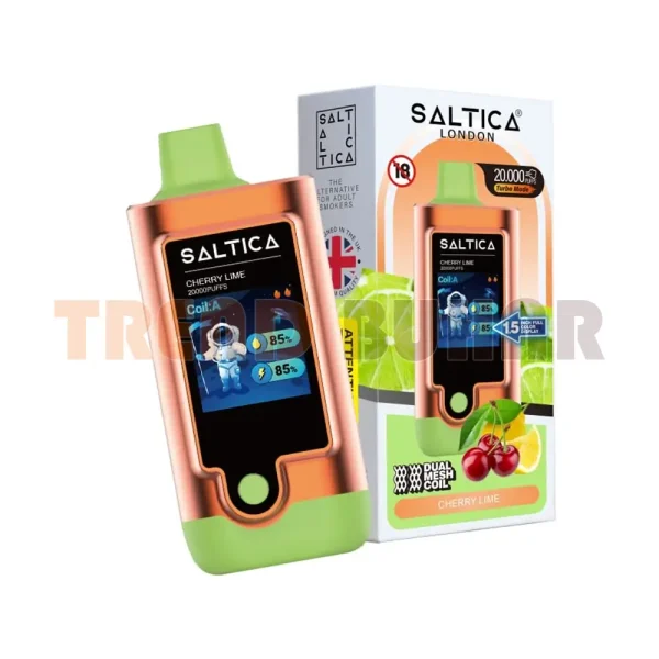 Saltica 20000 Puff Cherry Lime