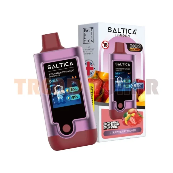 Saltica 20000 Puff Strawberry Mango