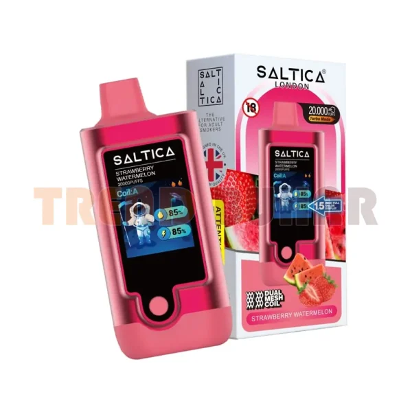 Saltica 20000 Puff Strawberry Watermelon