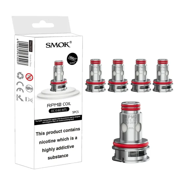 Smok Rpm2 Mtl Coil 0.6 Ohm 5 li Paket