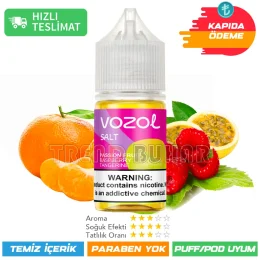 Vozol Likit Passion Fruit Raspberry Tangerine Salt 30ml