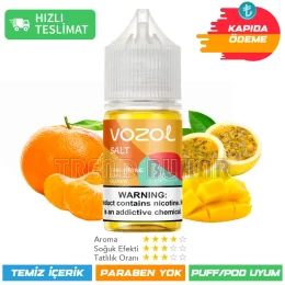 Vozol Likit Tangerine Mango Guava Salt 30ml