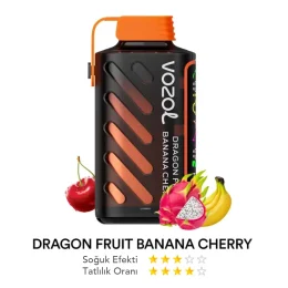 Vozol 20000 Puff Gear Power Dragon Fruit Banana Cherry