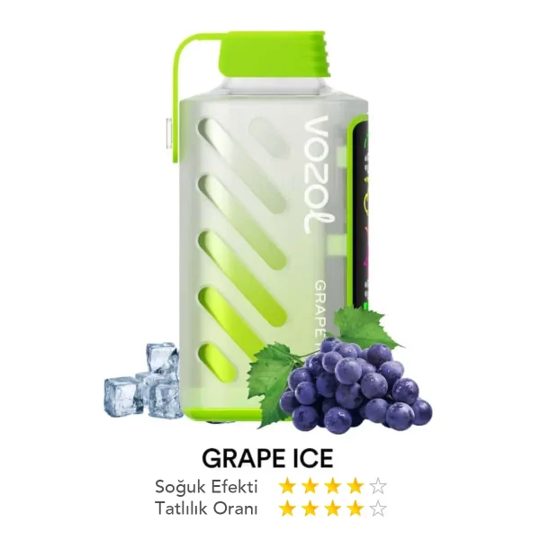 Vozol 20000 Puff Gear Power Grape ice