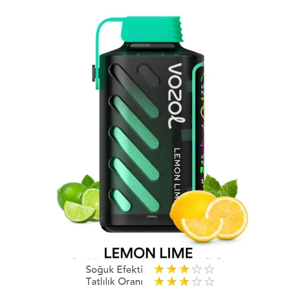 Vozol 20000 Puff Gear Power Lemon Lime